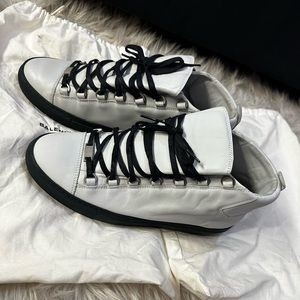 Light Grey Balenciaga Arena Mens Sneaker
